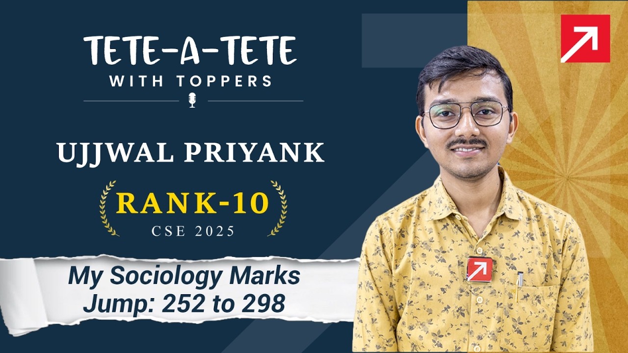 298 Marks in Socio | IAS AIR 10 Sociology Optional Strategy | Tête-à-Tête with ForumIAS