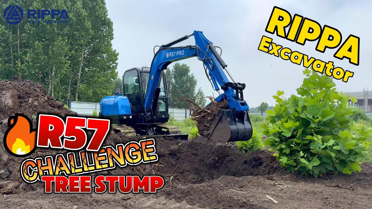 Why RIPPA Group R57 Is Trusted Worldwide｜Real Job Site Test & Full Operation#rippa #excavator