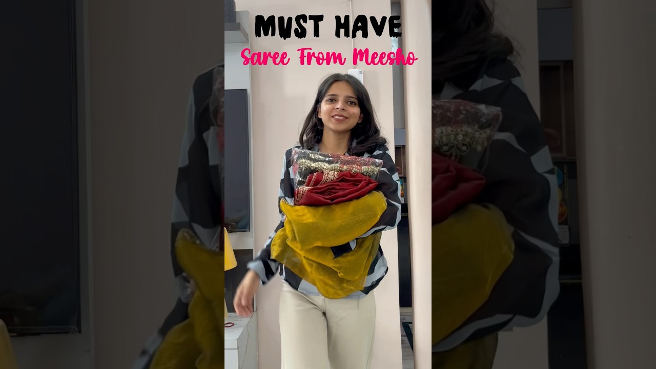 Meesho saree haul🌼 #trending#share#like#saree#meeshosareehaul#meeshosaree#musthaves#shorts#viral