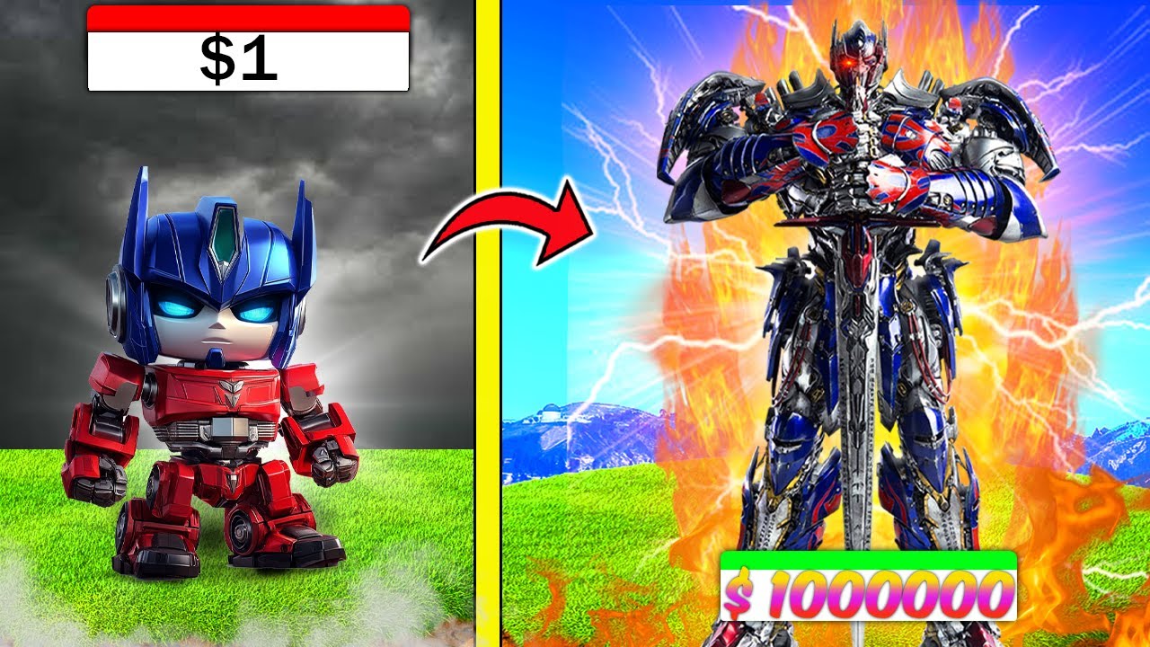 $1 থেকে $1000000 Transformer এর সুইট আপগ্রেড ! GTA 5