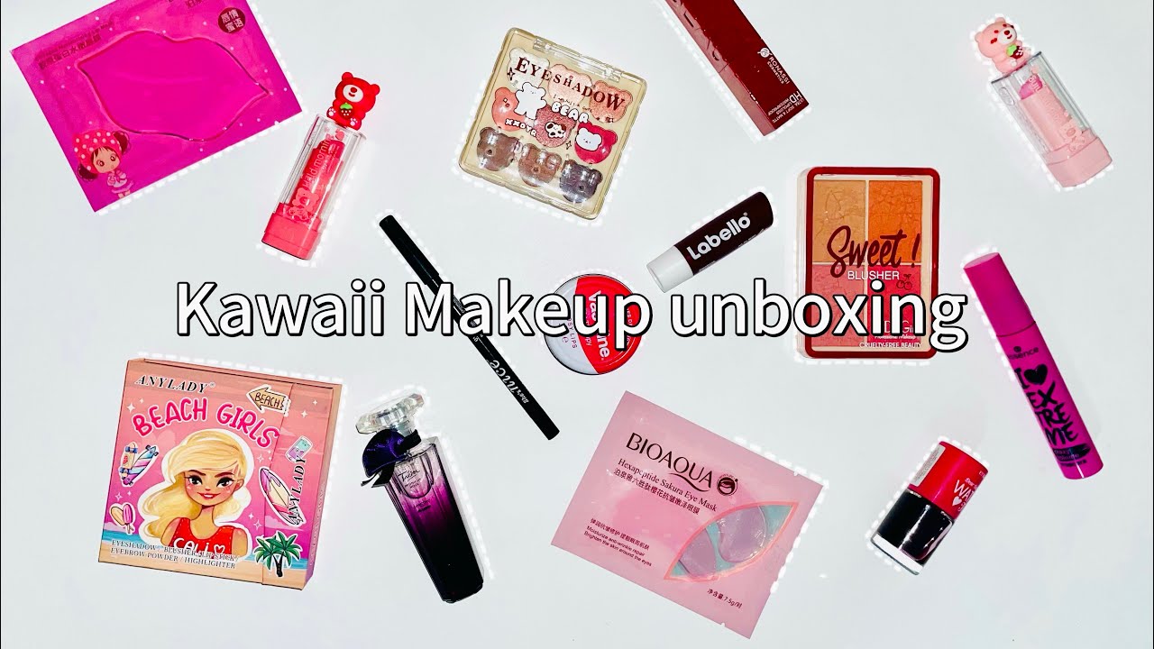 Kawaii Makeup Unboxing 💄🌸 | Cute & Aesthetic Beauty Products Haul