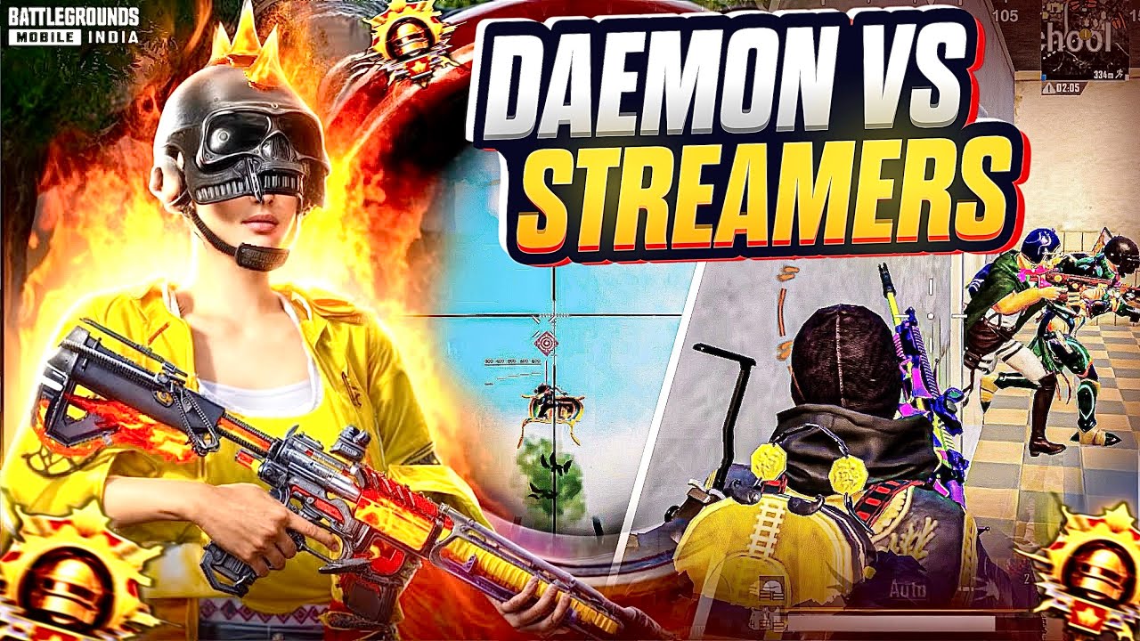 TOP CONQUEROR Rank Streamers Meet DamonGaming🔥 | They Regretted Targeting Me ! And Reported me BGMI
