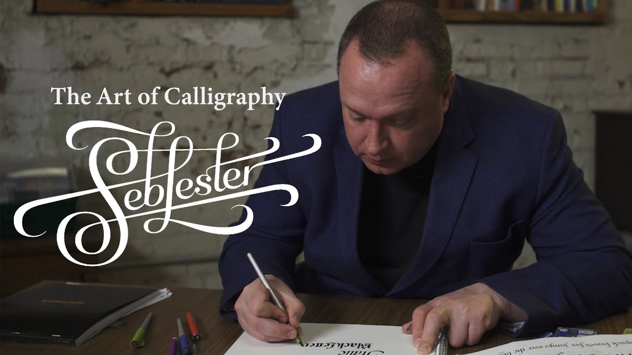 Seb Lester and the Art of Calligraphy | Skillshare Shorts