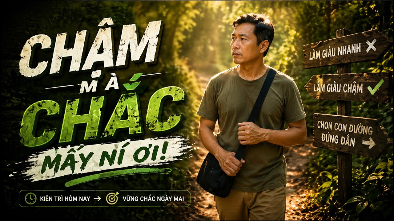 L&Agrave;M GI&Agrave;U NHANH PHẦN 3 I Tại sao n&ecirc;n l&agrave;m gi&agrave;u chậm ? #0hradio