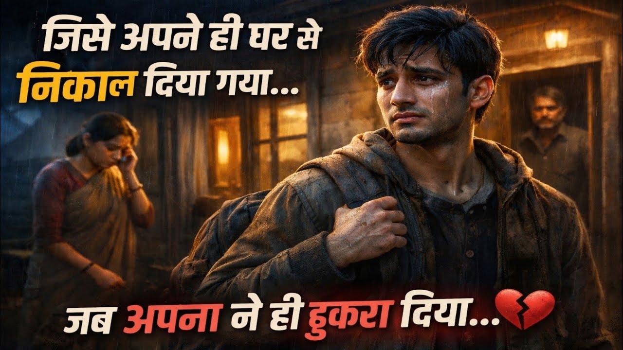 जिसे अपने ही घर से निकाल दिया गया | Heart Touching Emotional Story | Parents Reality 💔