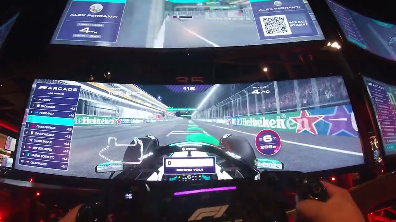 F1 Arcade at Las Vegas GP