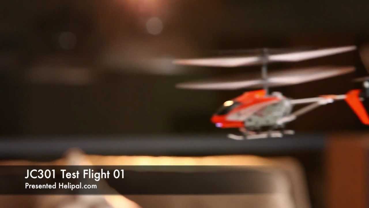 HeliPal.com - JC 301 Mirco Helicopter Test Flight 01