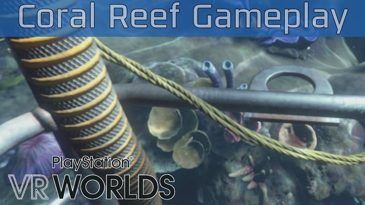 PlayStation VR Worlds - Ocean Descent: Coral Reef Gameplay [HD 1080P/60FPS]