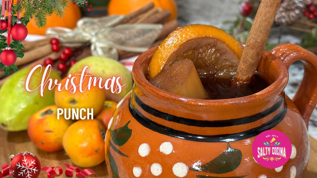 Mexican Christmas Punch - Ponche Navideño