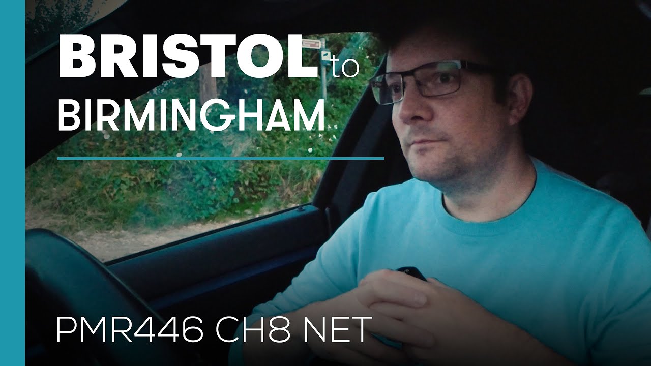 120km on 5 Watts - Bristol to Birmingham - PMR446 Channel 8 Net