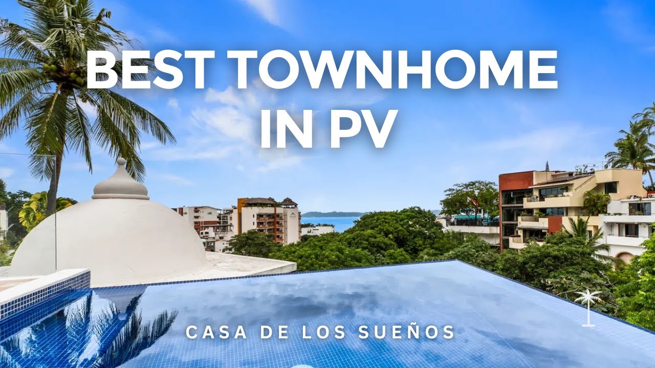 This $850K Puerto Vallarta Townhome Has Everything | Private Pool Included