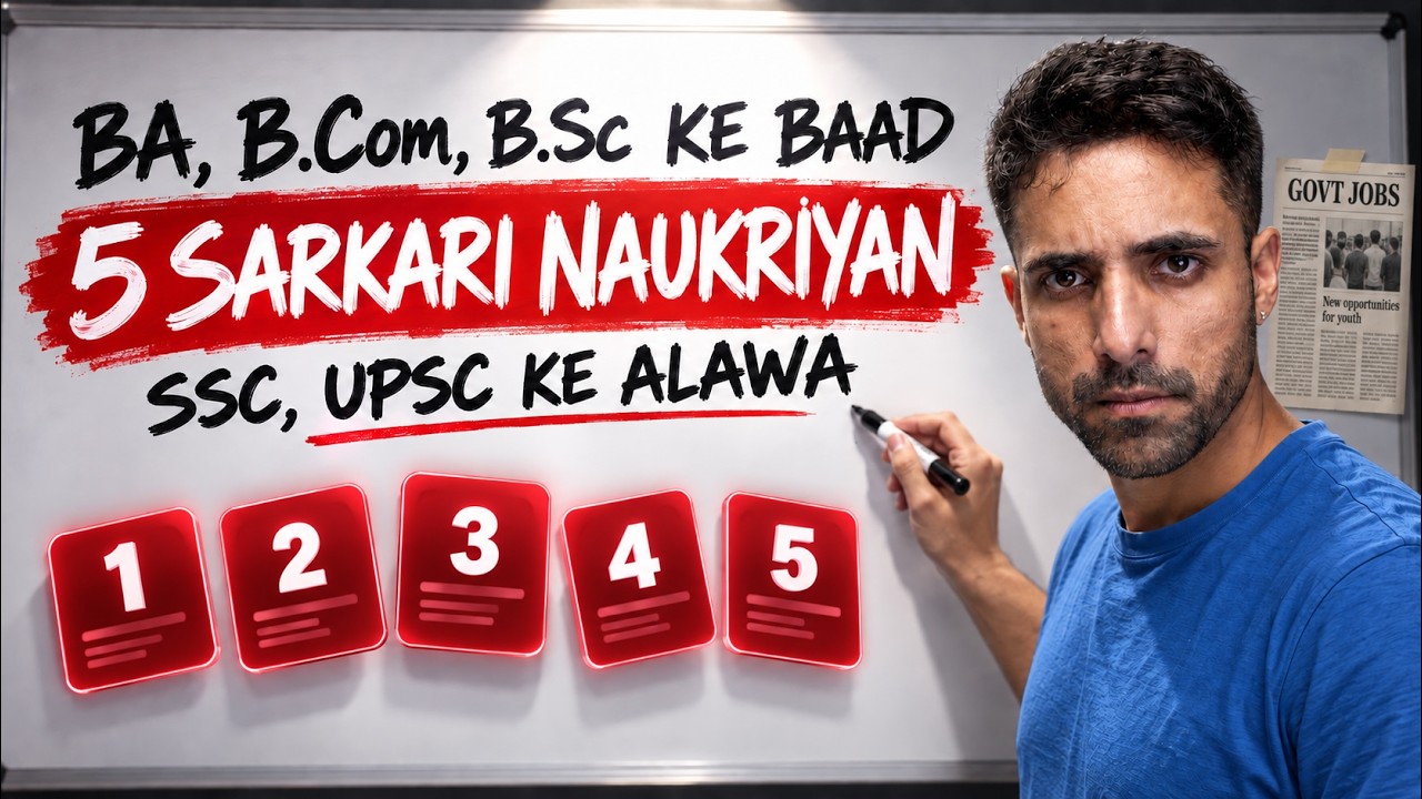 BA, BCom, BSc Waalon Ke Liye 5 Sarkari Naukri &mdash; Aur Inmein SSC Ya UPSC Nahi Hai