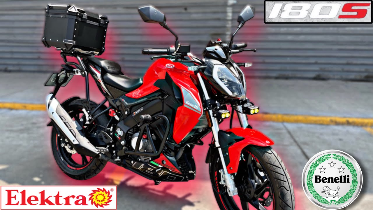 ¡Esta Moto La Encuentras En Elektra!|Benelli 180S|Review y Prueba de Manejo🔥