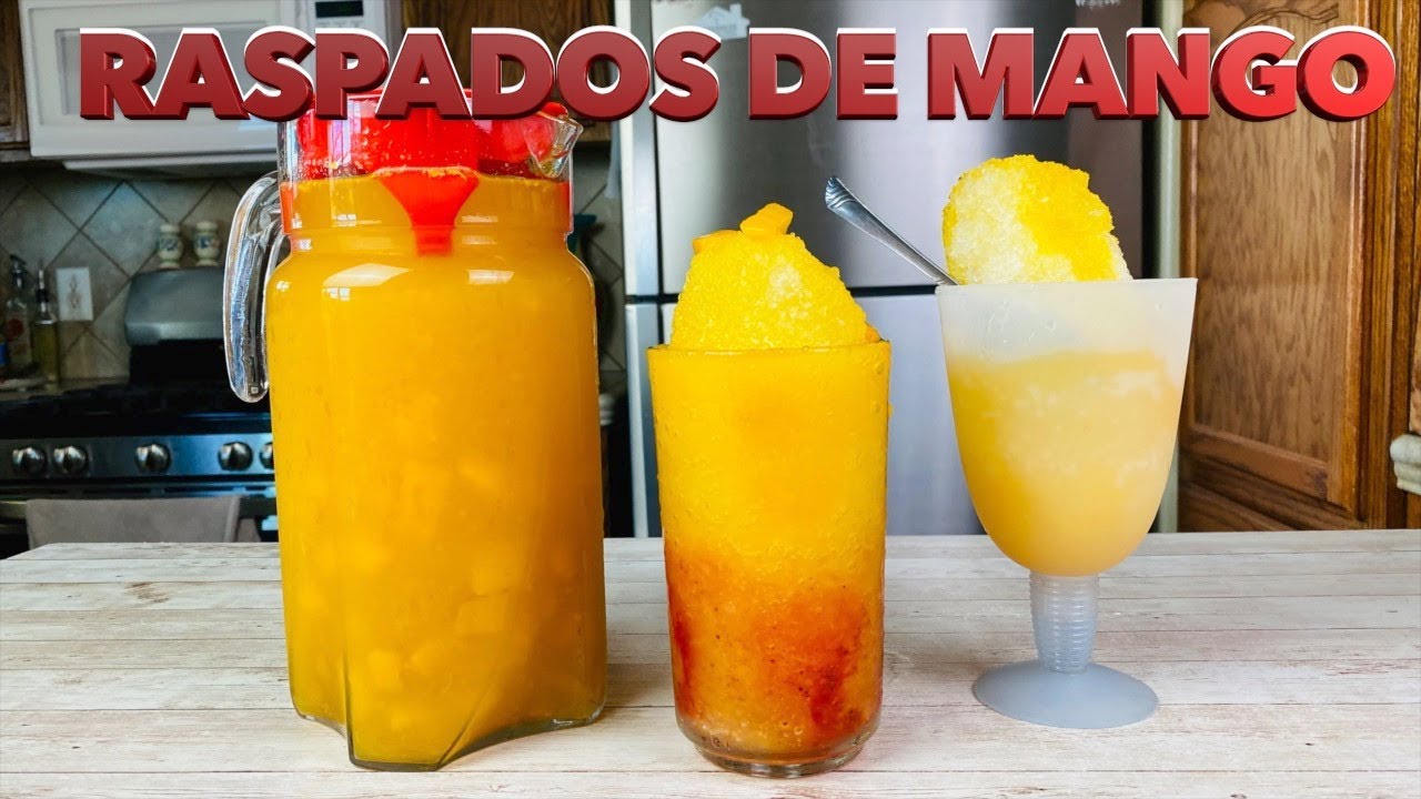 ALMIBAR DE MANGO O JARABE PARA RASPADOS SABOR MANGO