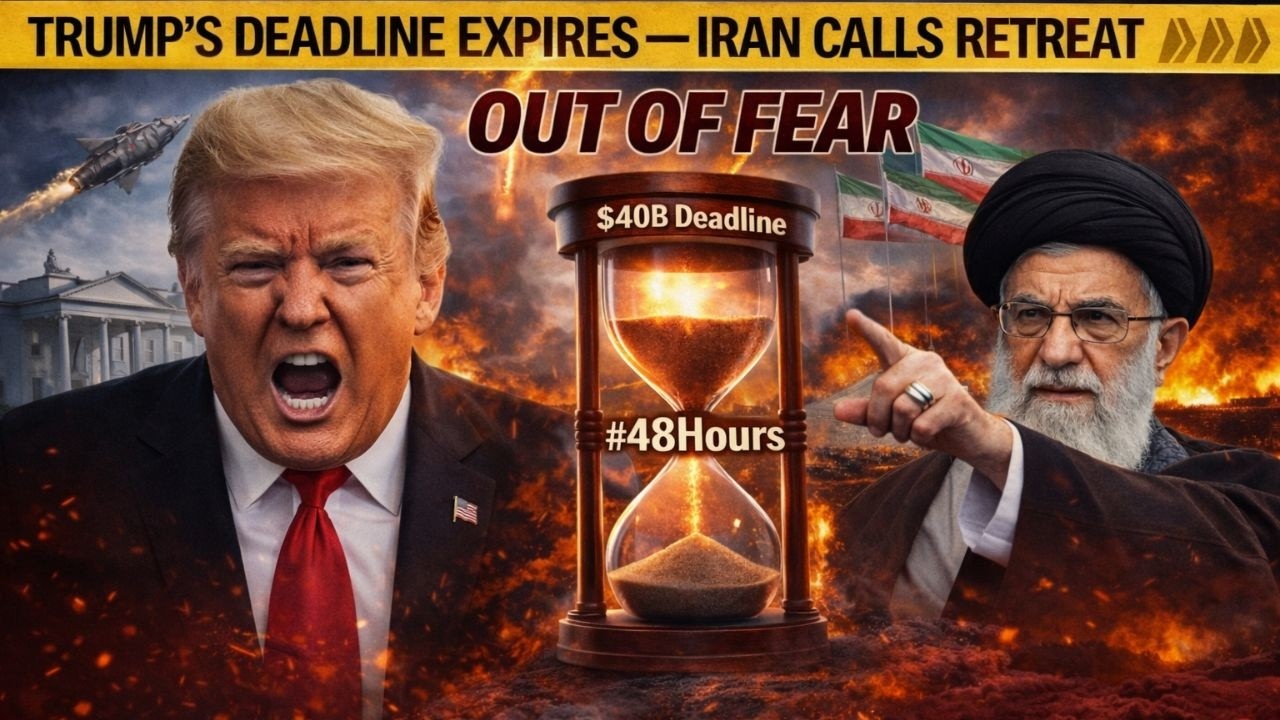Trump&rsquo;s 5-Day Deadline EXPIRES &mdash; He Blinks as Iran Calls It a Retreat Out of Fear