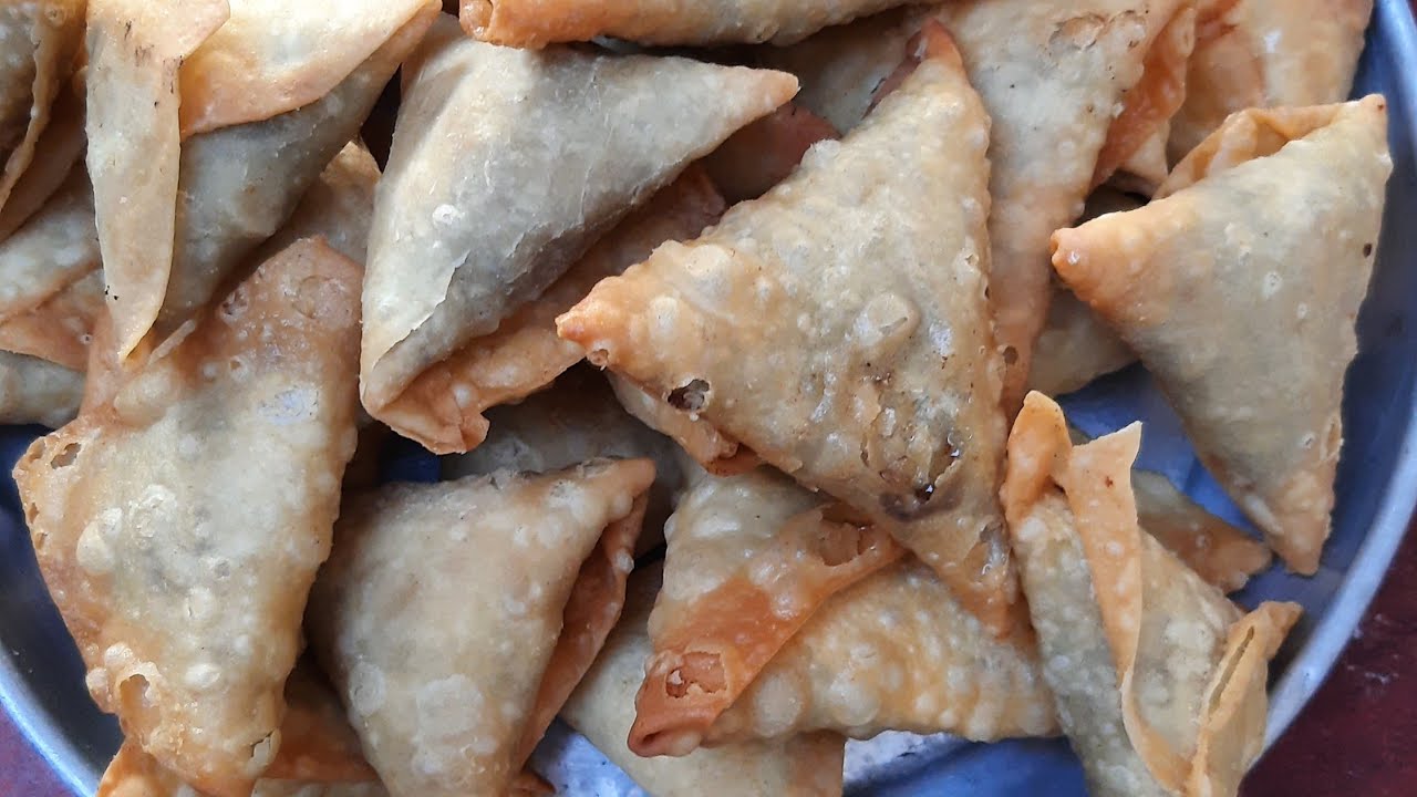 Peaceful Village Life//Traditional Samosas Cooking from Scratch 