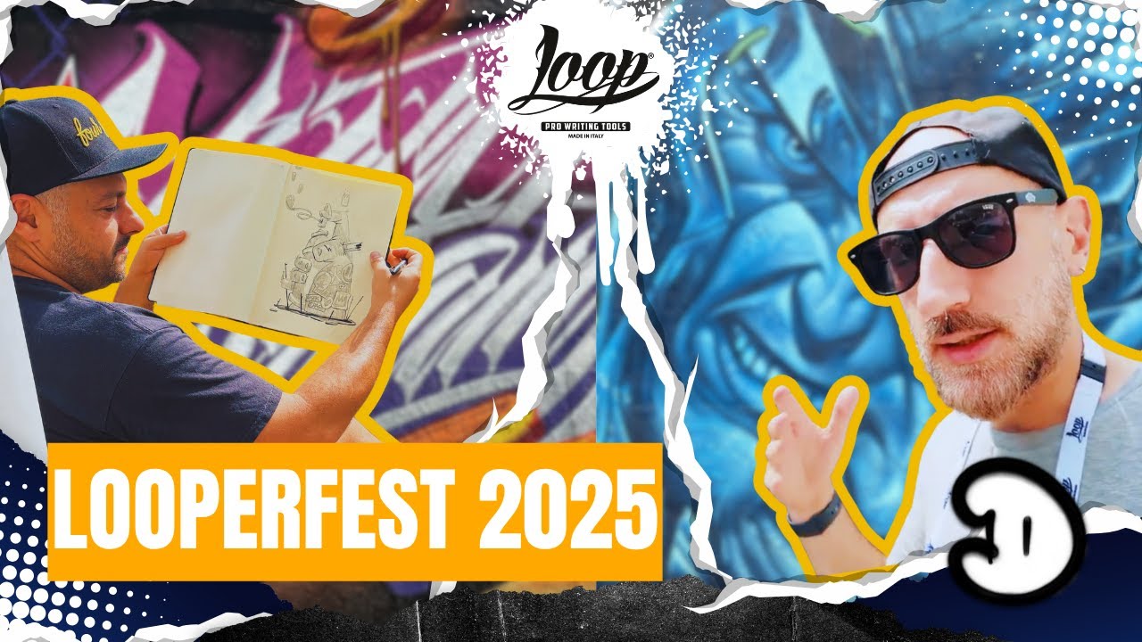 LOOPERFEST 25: abbiamo INFRANTO le REGOLE sui muri di Milano