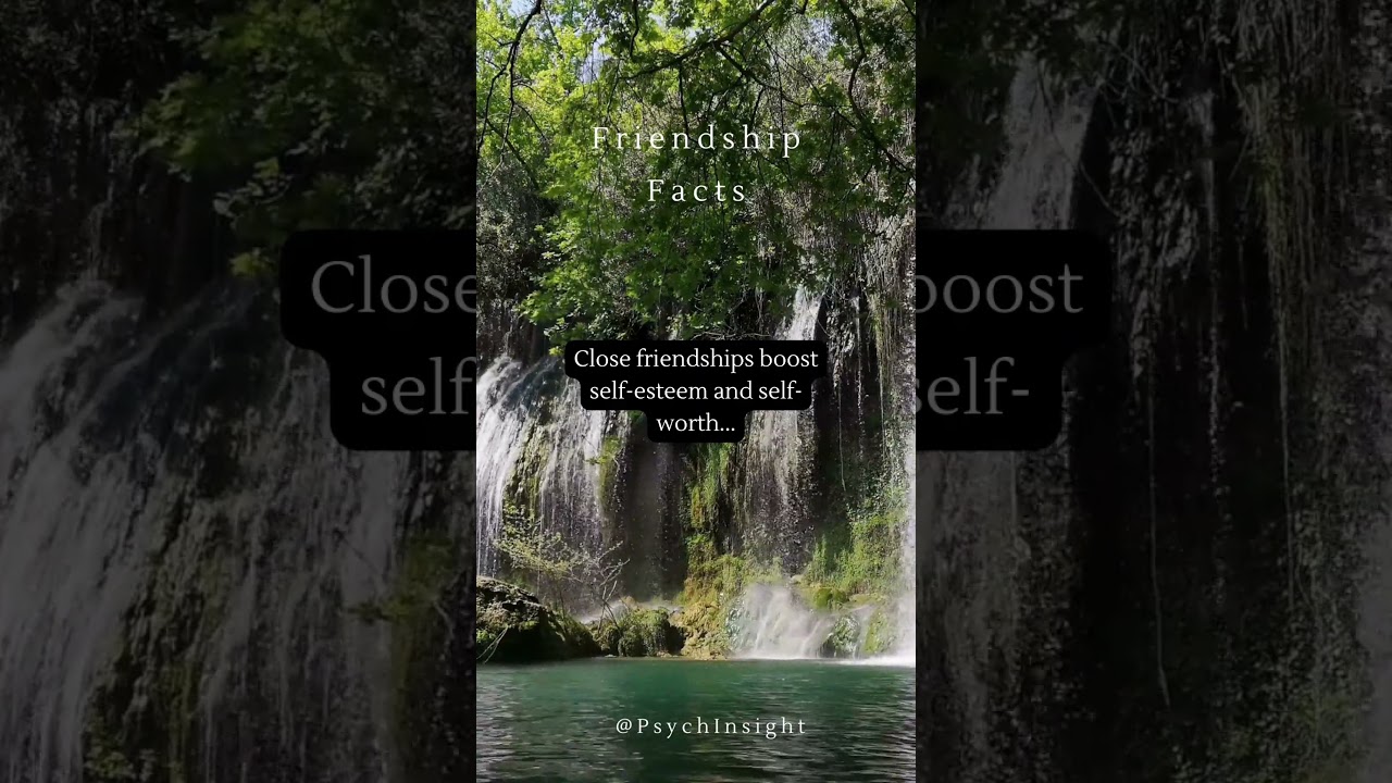 Nurturing Self-Esteem through Friendship #shorts