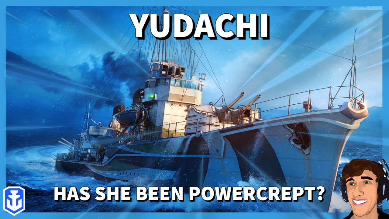 Yudachi in 2023, She's Back for GXP in World of Warships Legends 4K