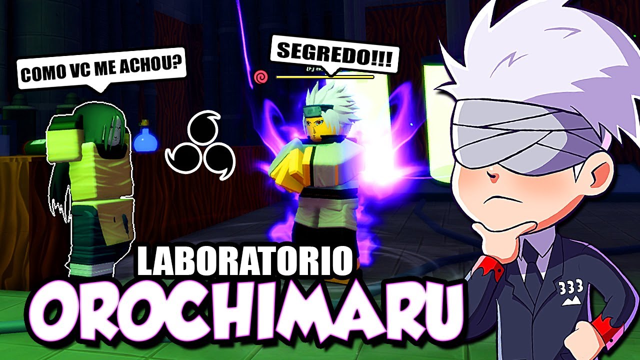Como ACHAR o LABORATORIO DO OROCHIMARU e PEGAR a MARCA DA MALDI&Ccedil;&Atilde;O no NINJA TIME 🐍 [NEW CODE]