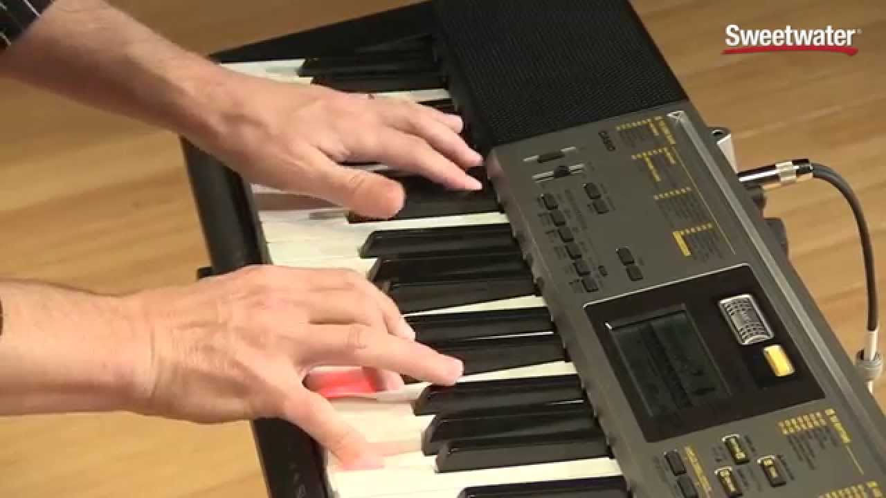Sweetwater's Casio LK-260 Lighted-key Portable Arranger Keyboard Demo