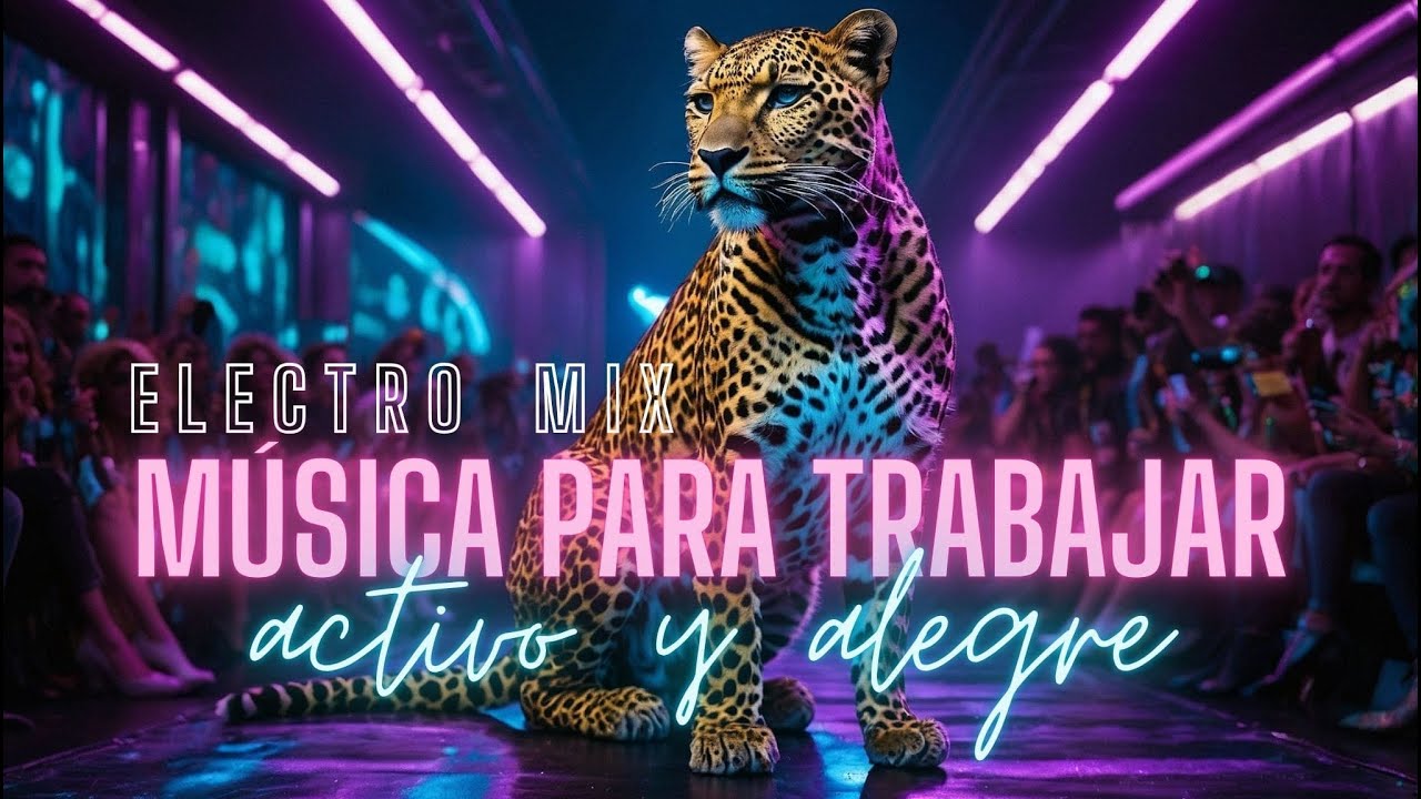 Musica Electro para Trabajar Activo y Alegre - Mix Alegre para Levantar el Animo