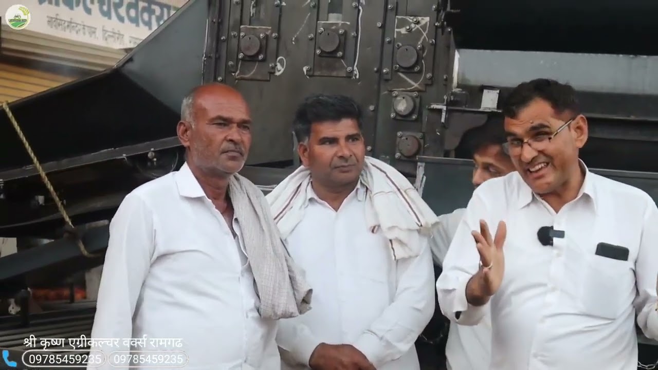 श्री कृष्ण एग्रीकल्चर वर्क्स रामगढ़ वाली थर्सर ने महनोरपुर की थ्रेसर को किया फेल/ किसानों ने कहा