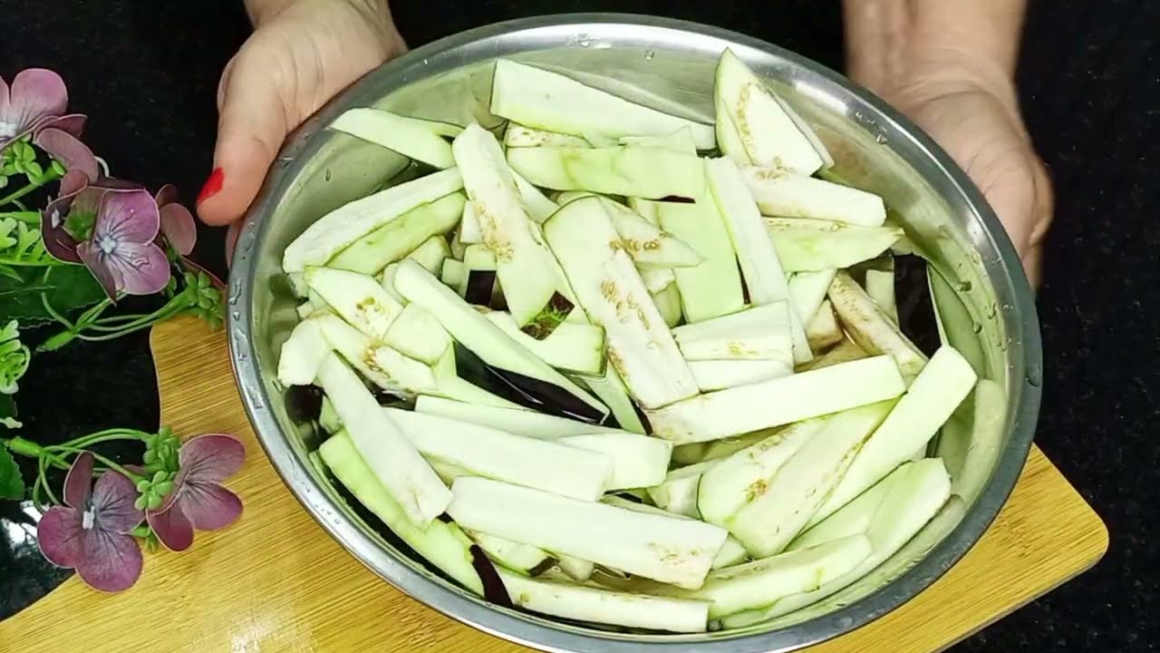 BERINJELA PALITO EMPANADA CROCANTE QUE VICIA!