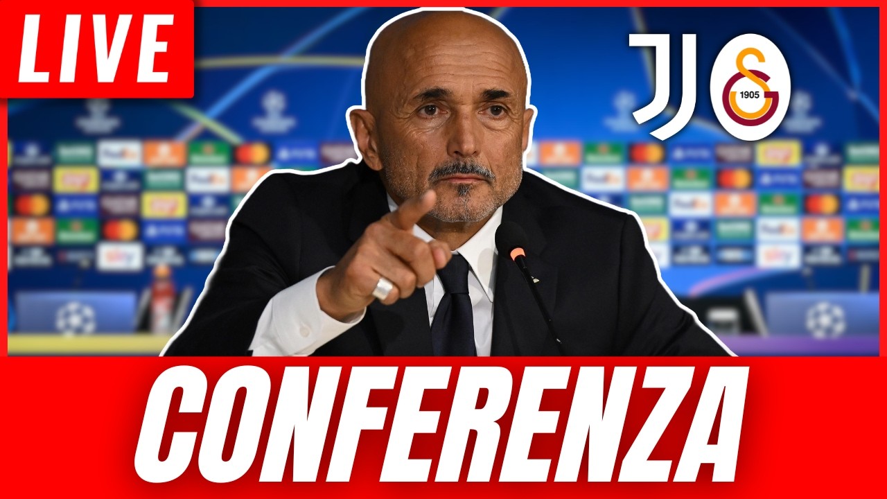 🔴 DIRETTA VIDEO | CONFERENZA STAMPA LUCIANO SPALLETTI e KELLY PRE JUVENTUS - GALATASARAY
