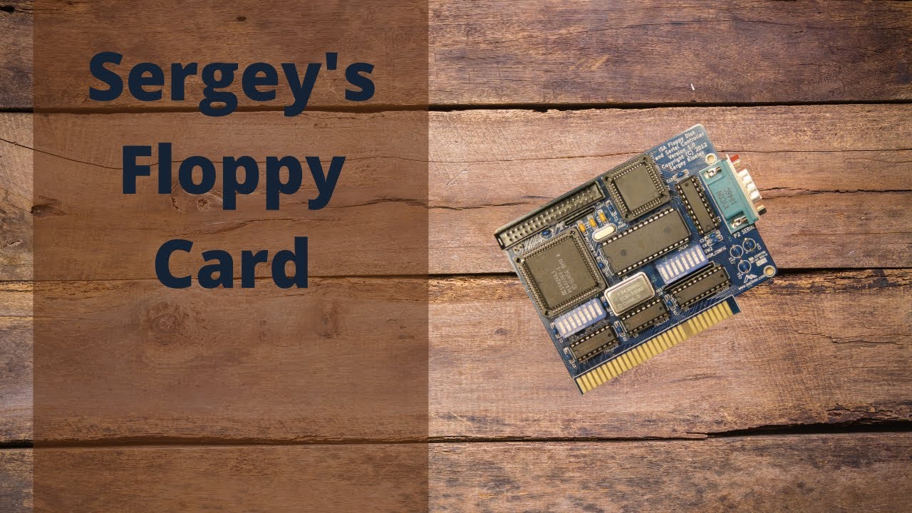 Building Sergey Kiselev's ISA Floppy Controller and Serial Port PCB