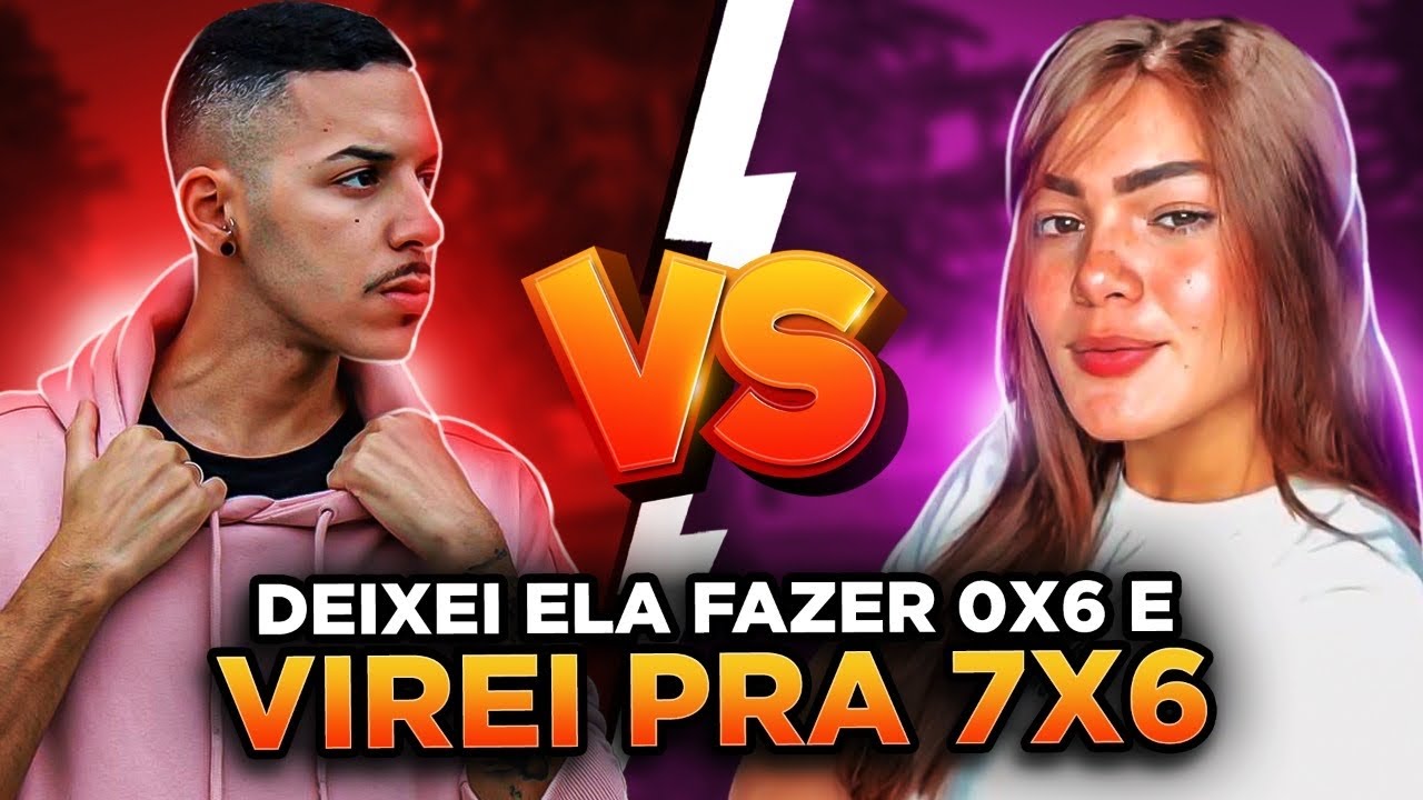 TROLLEI minha NAMORADA  no X1 deixando ela GANHAR🔥🤣