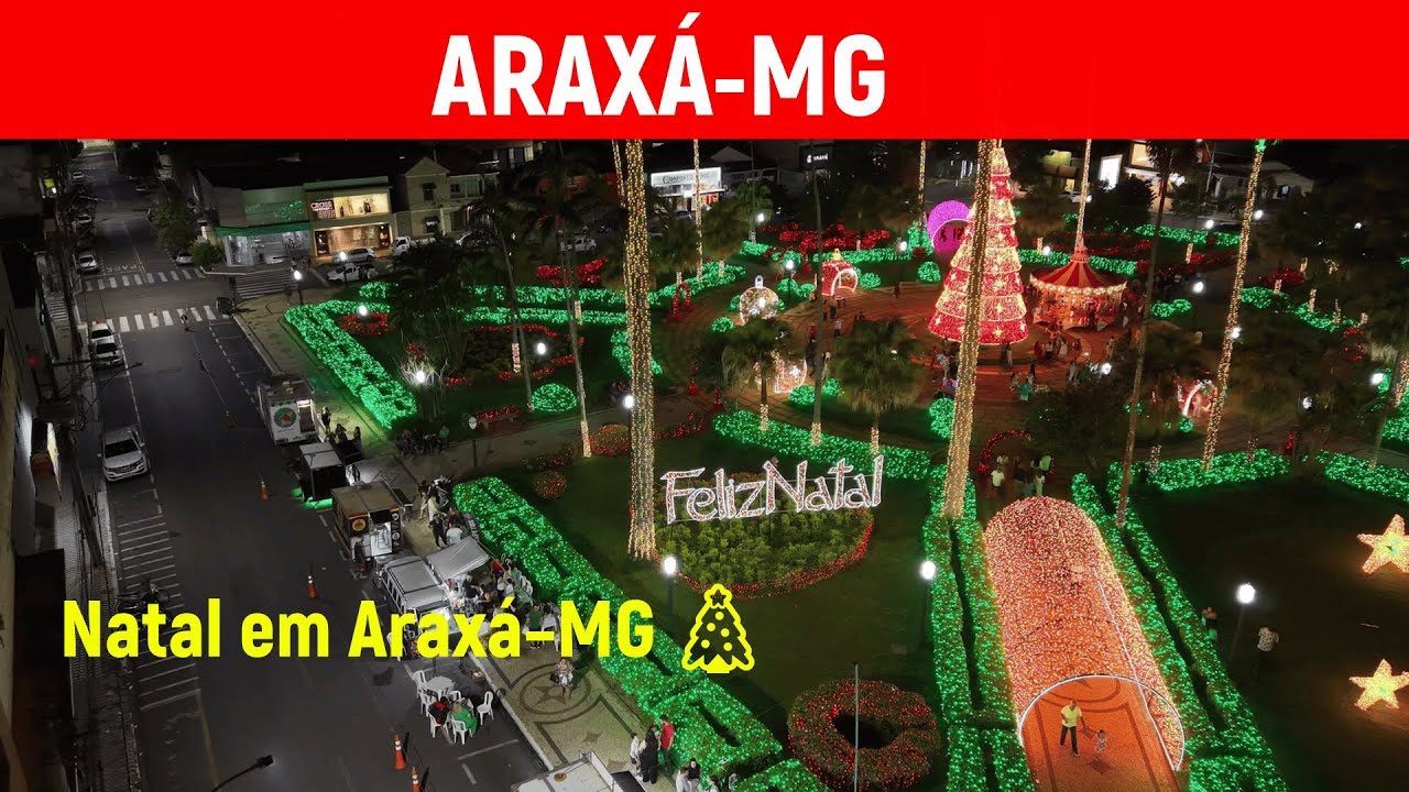 Natal em Araxá | Praça Governador Valadares