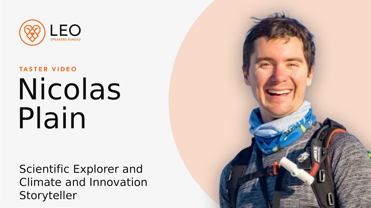 Nicolas Plain Keynote Speaker Presentation | LEO Speakers Bureau