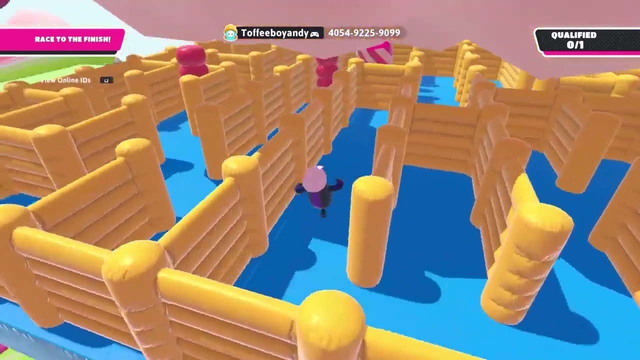 FALL GUYS MY MAZE DASH CREATIVE MAP