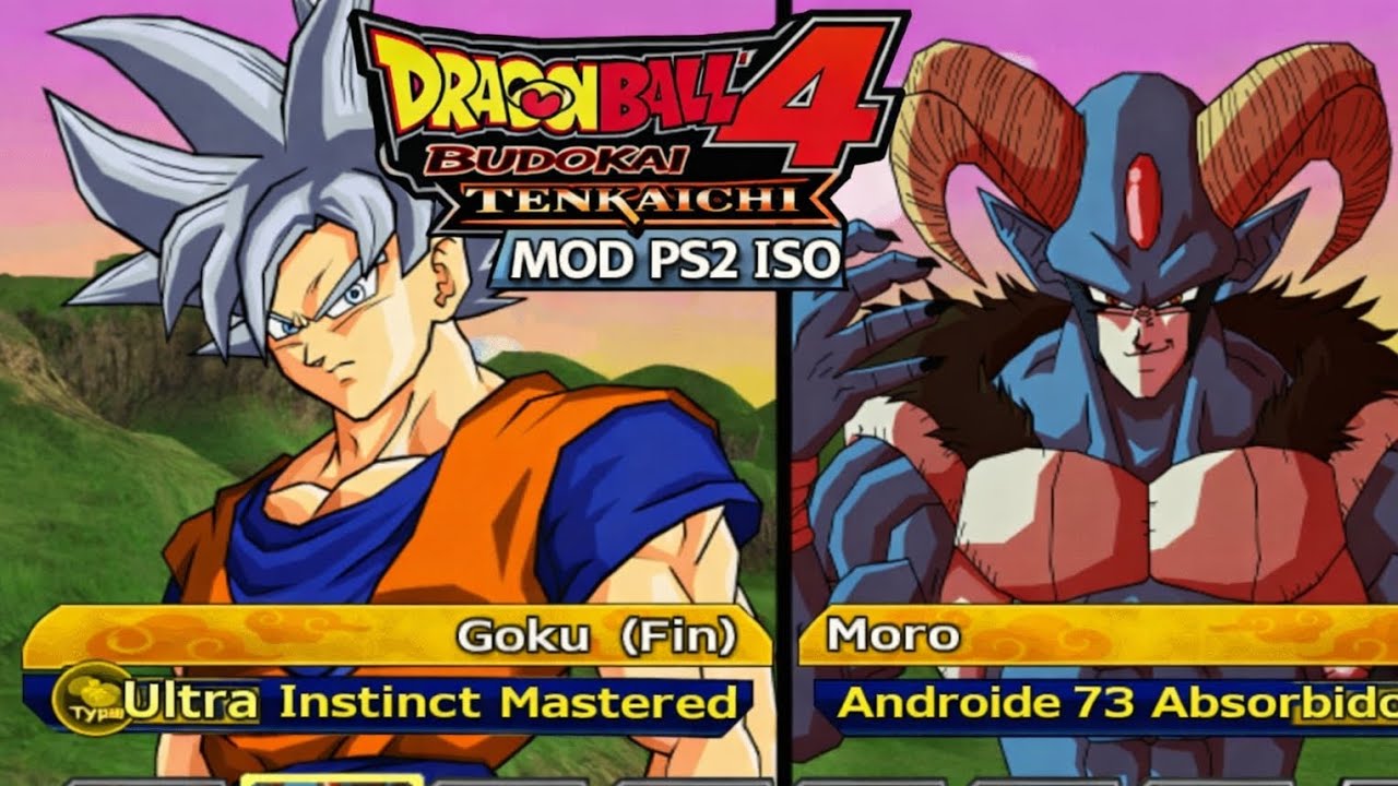 Dragon Ball Budokai Tenkaichi 4 Mod PS2 ISO