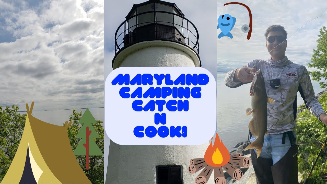Camping Catch N Cook Channel Catfish Elk Neck Maryland