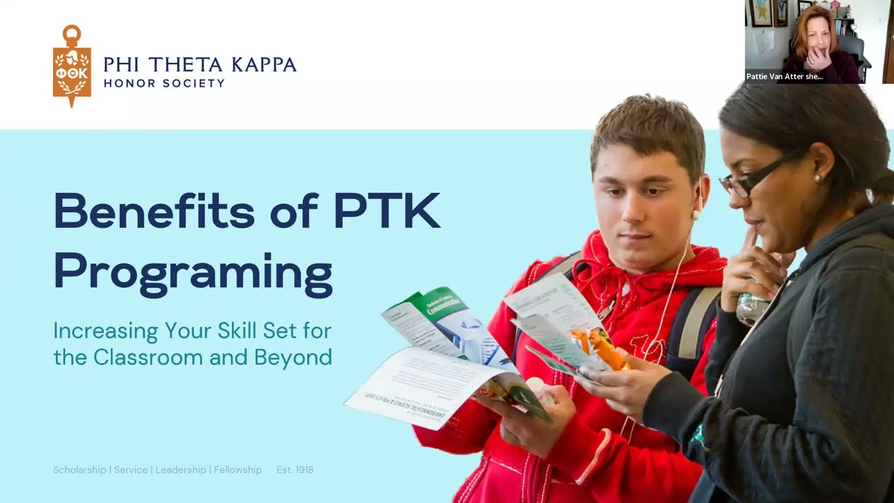 PTK Chapter Advisor Session-Benefits of PTK Programs
