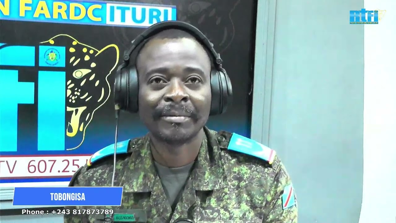 TOBONGISA  AVEC Lt Jules NGONGO