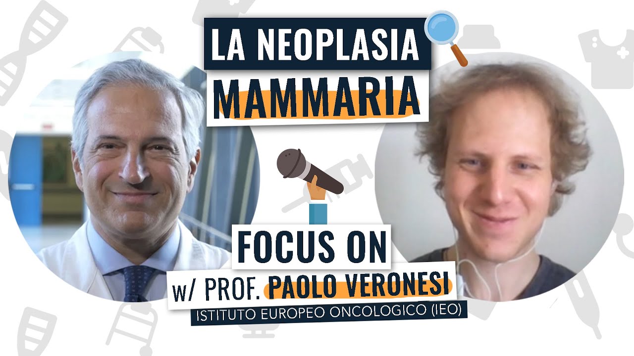 NEOPLASIA MAMMARIA - Intervista al Prof. PAOLO VERONESI IEO | Focus On 🔍