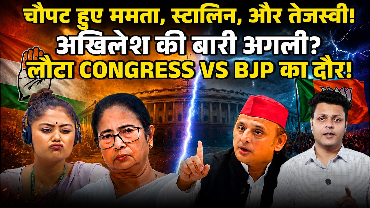 जिस Congress को छोड़ा, आज उसी के सहारे Mamata Banerjee? टूट रही TMC, लौट रही कांग्रेस! | CFTV