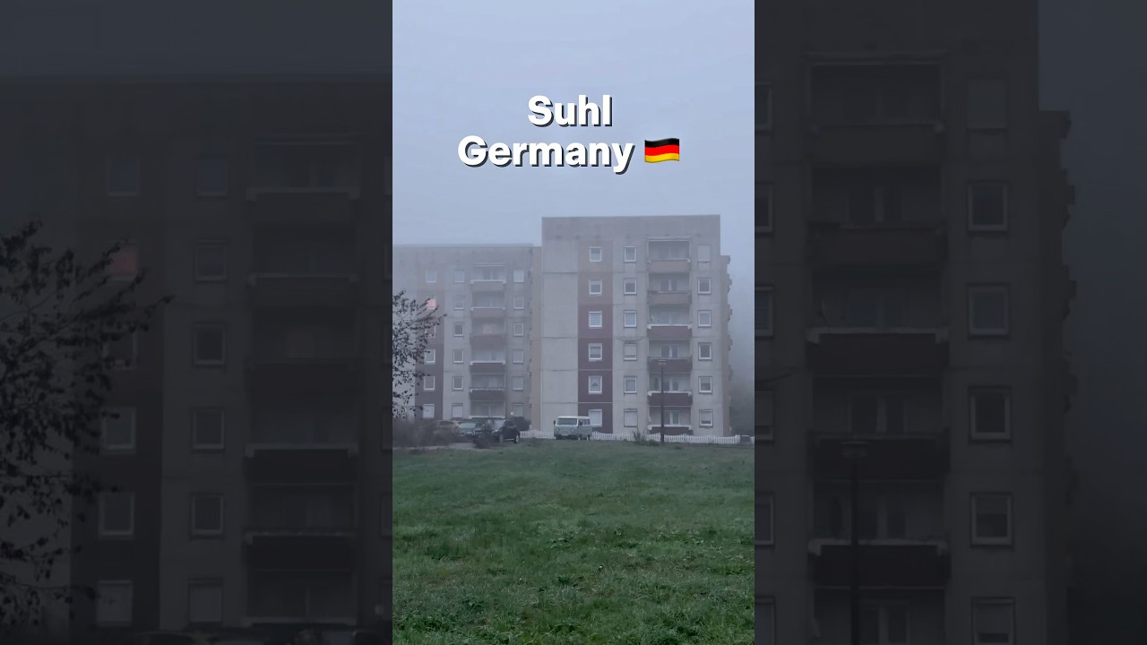🇩🇪 Germany | Suhl: This forgotten small town in Thuringia offers some real GDR vibes. #ddr #urbex