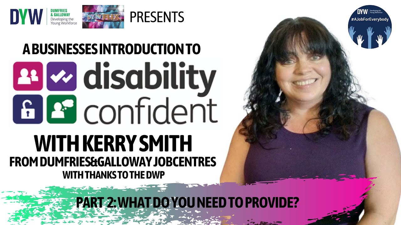 Disability Confident - What do you need to provide?