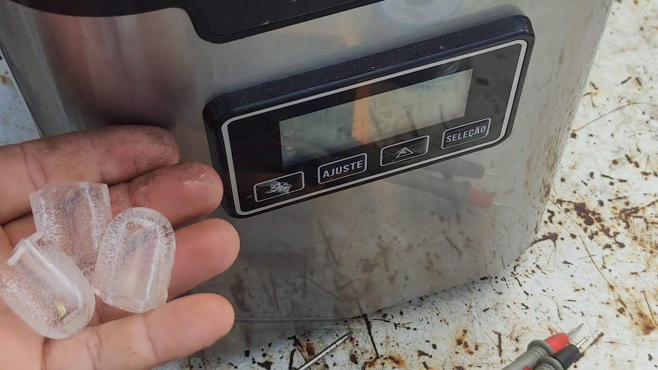 Máquina de gelo GELOPAR não movimenta bandeja #RESOLVIDO