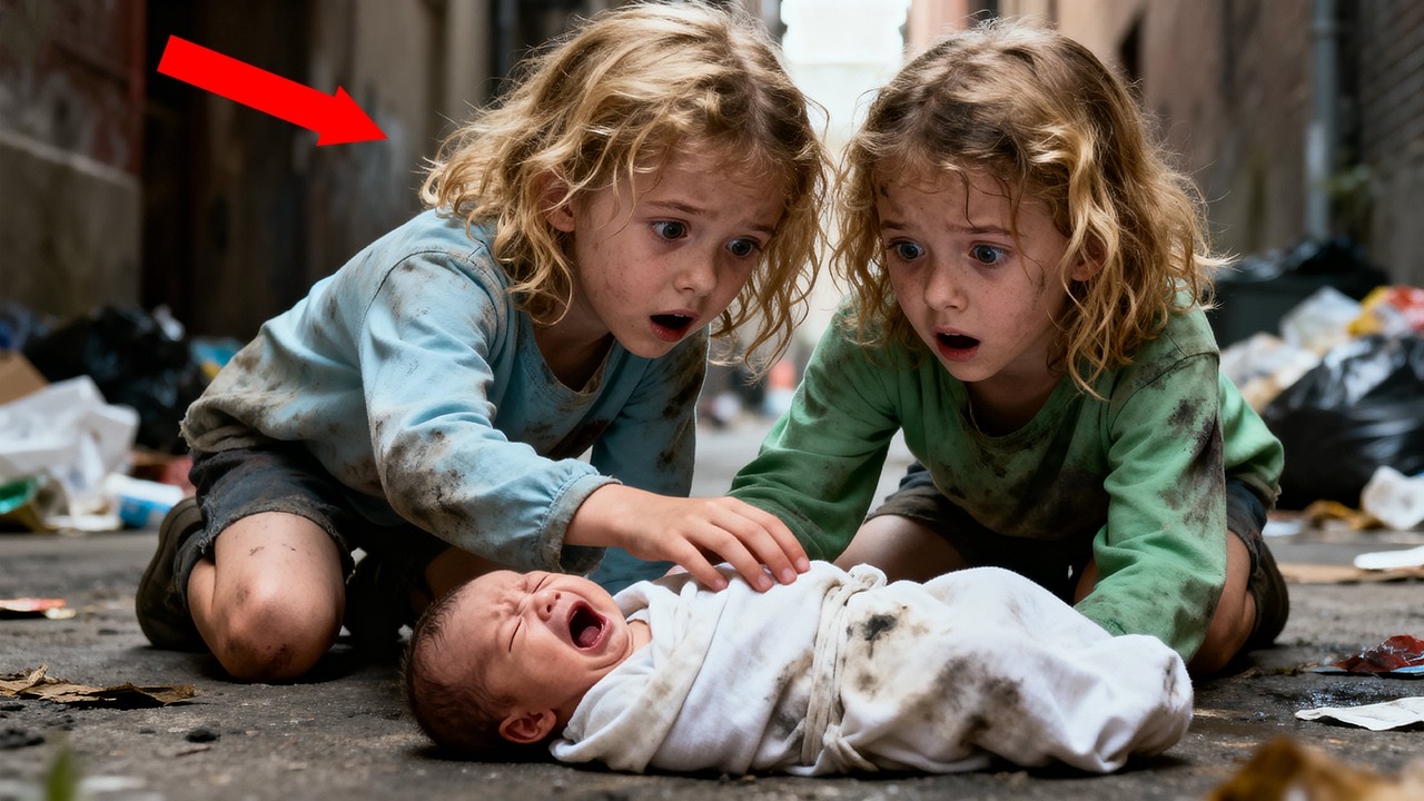 Garbage-Picking Twins Rescue an Abandoned Baby &mdash; Not Knowing He's a Billionaire's Son...