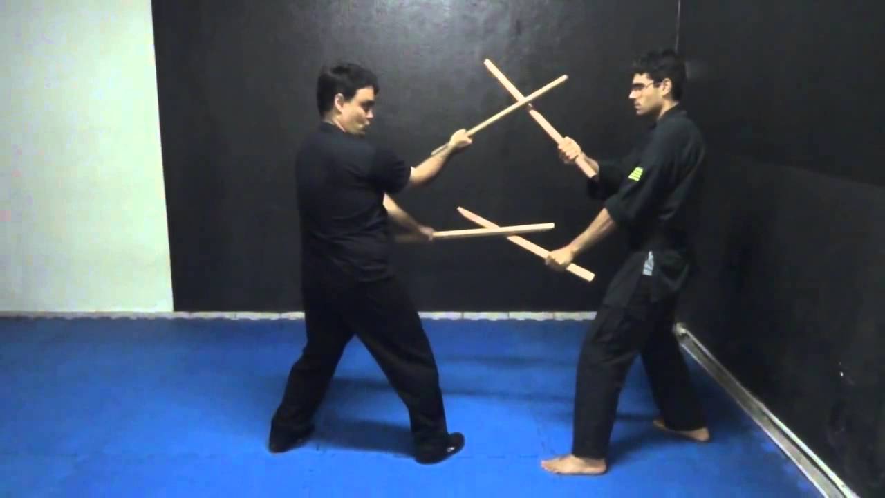 Makato kenjutsu movimentos com 2 espadas