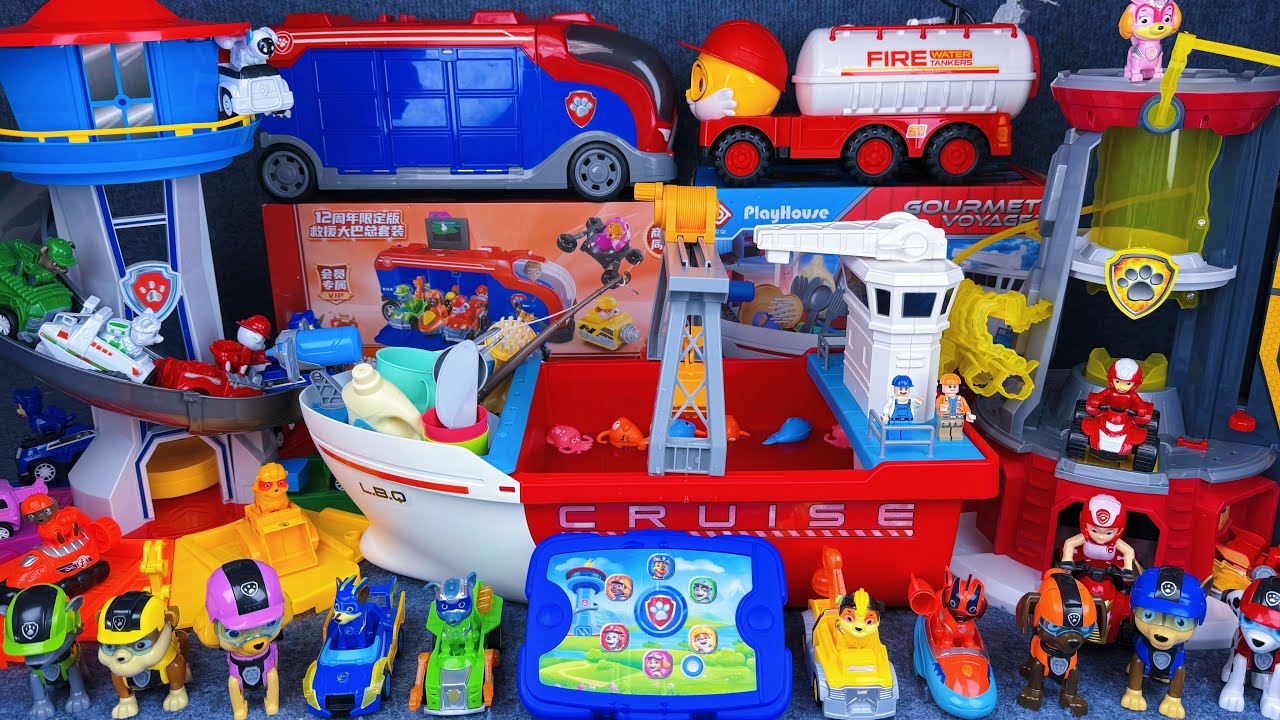 17 Minutes Satisfying with Unboxing Cool Paw Patrol Rescue Playset Collection ASMR｜Review Toys