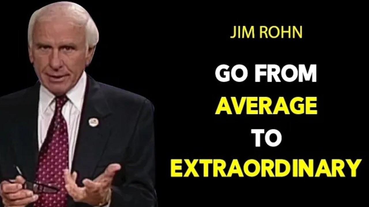 How to Go From Average to Fortune | Powerful Motivational Speech Inspired by Jim Rohn