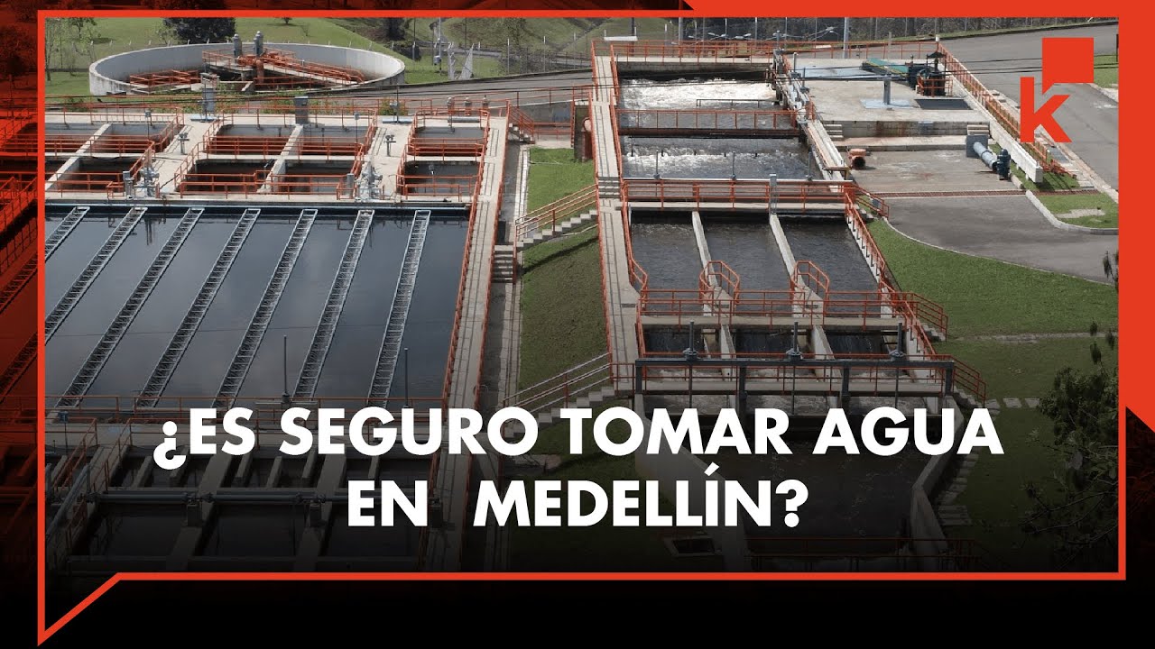 Así se limpia el agua en Medellín para que sea potable