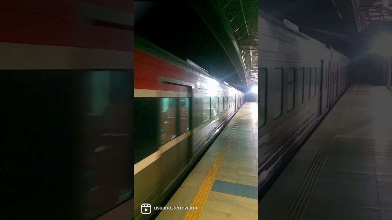 Recorrido Ferroviario Nocturno! 🌃🚊🇻🇪(Ferrocarril Valles del Tuy) (Venezuela)