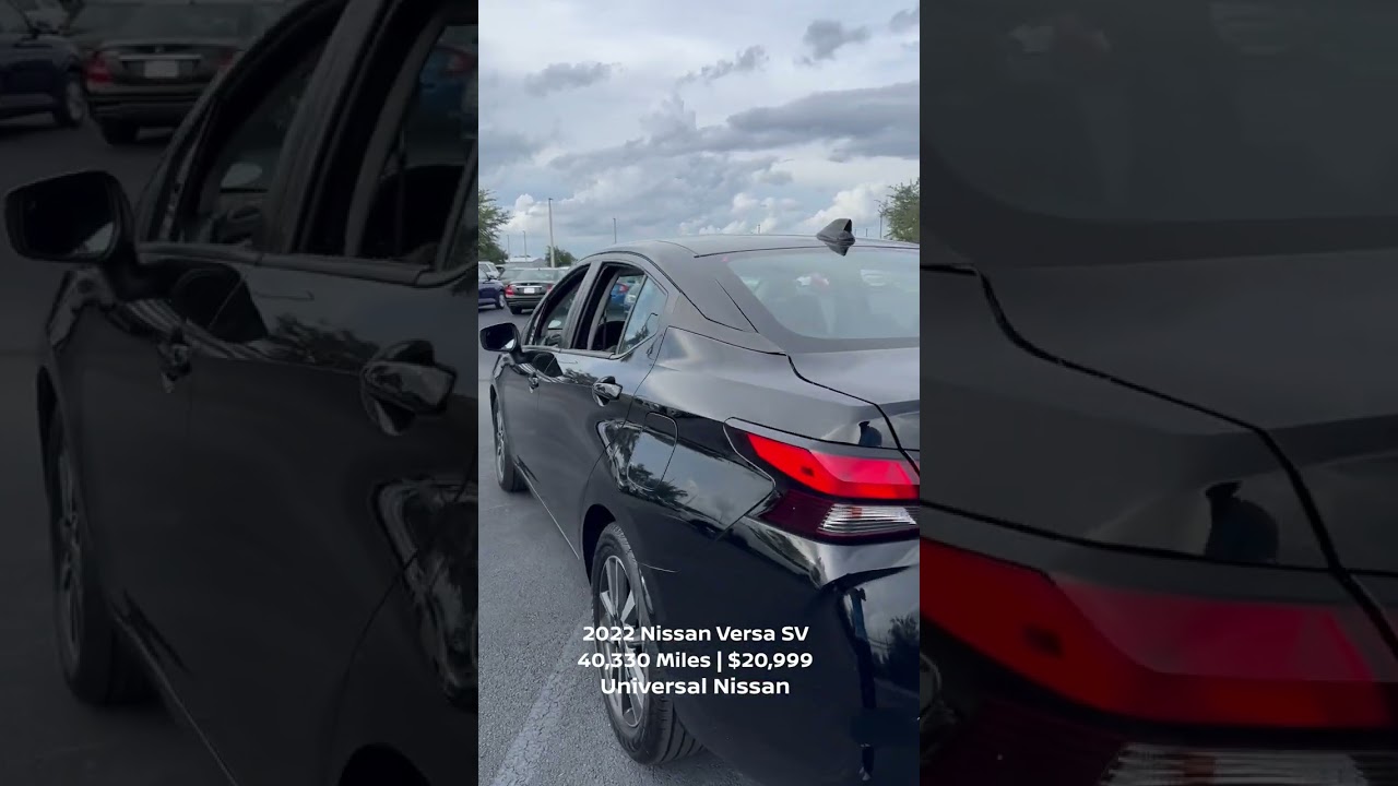 Check It Out! | 2022 Nissan Versa SV